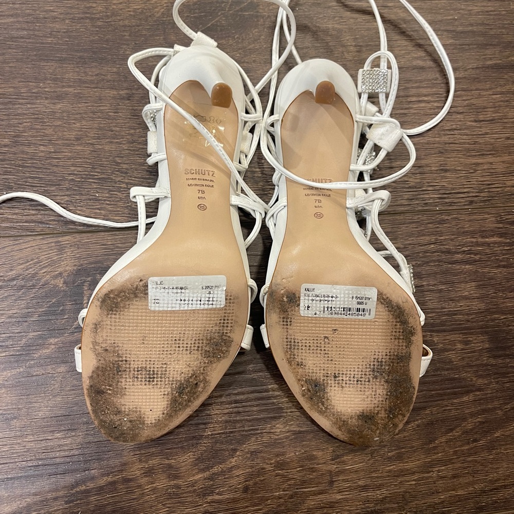 Schutz Kallie Nappa Leather Sandal - Picture 6 of 8